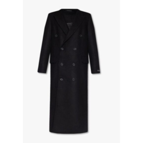 Eytys 'Genesis' Double Breasted Coat in Black - Picture 1 of 4